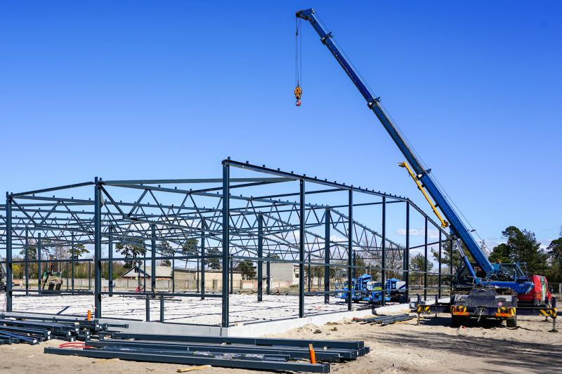 Steel Frame Erection