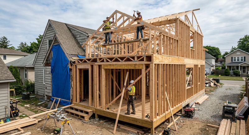 Renovation Framing in Kansas City, KS